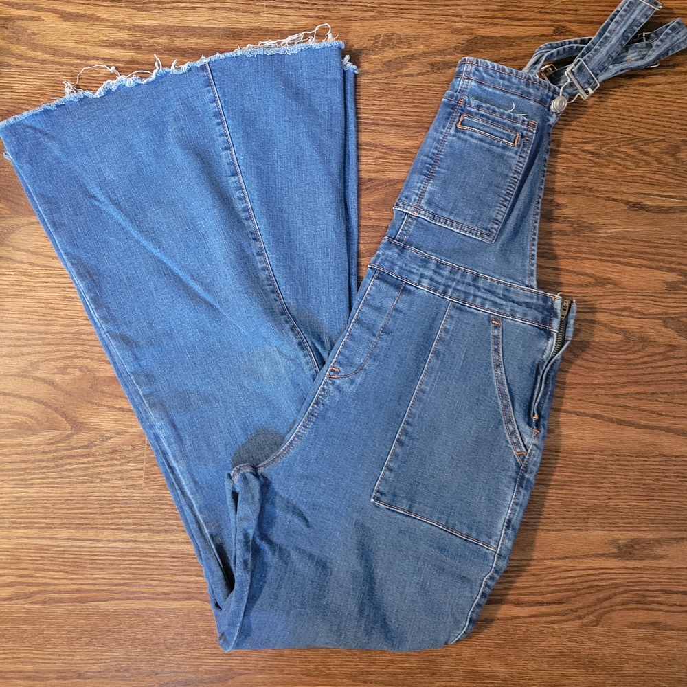 Reverof Boutique Flare Overalls